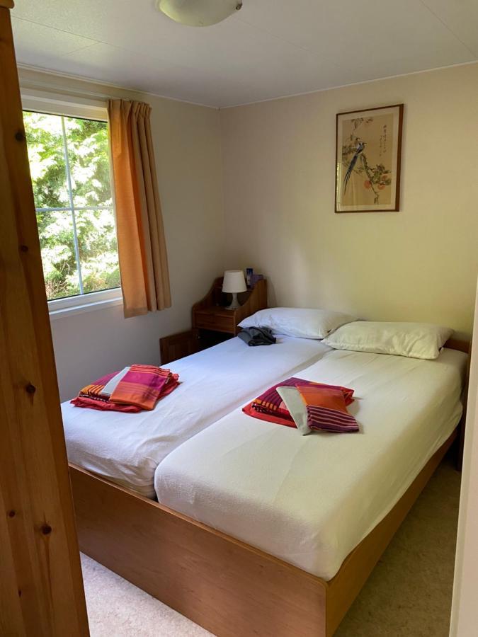Ruim Privacyvol Chalet Met Overdekt Terras Ermelo Extérieur photo