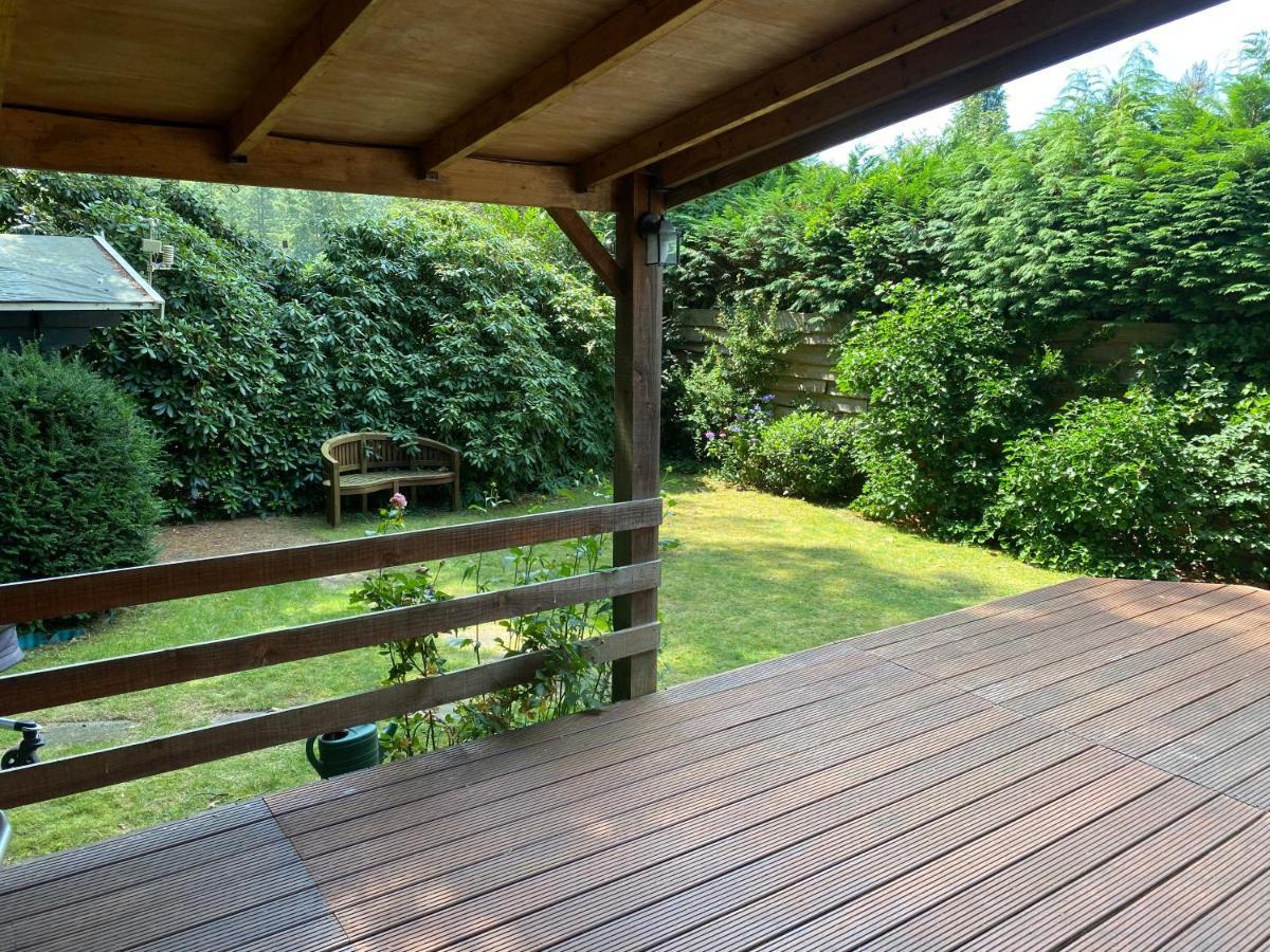 Ruim Privacyvol Chalet Met Overdekt Terras Ermelo Extérieur photo